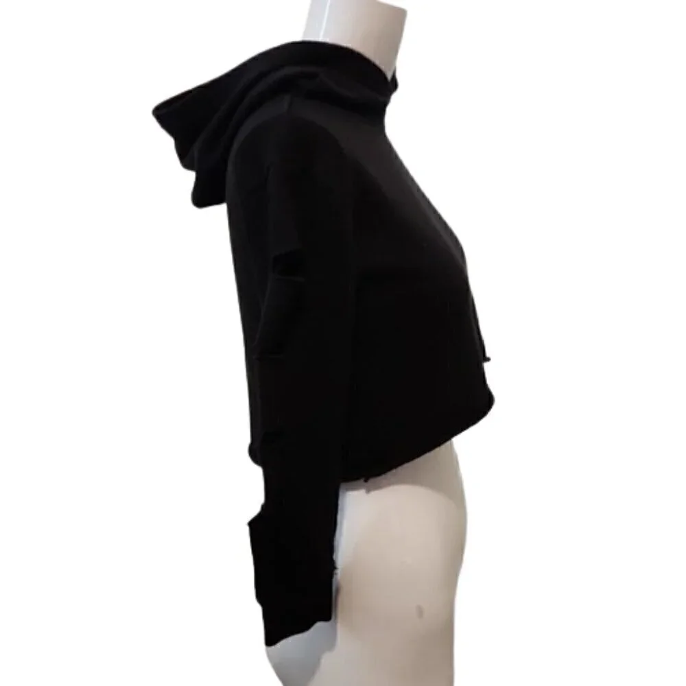 [Justice] Crop Top Hoodie - Size 6/7